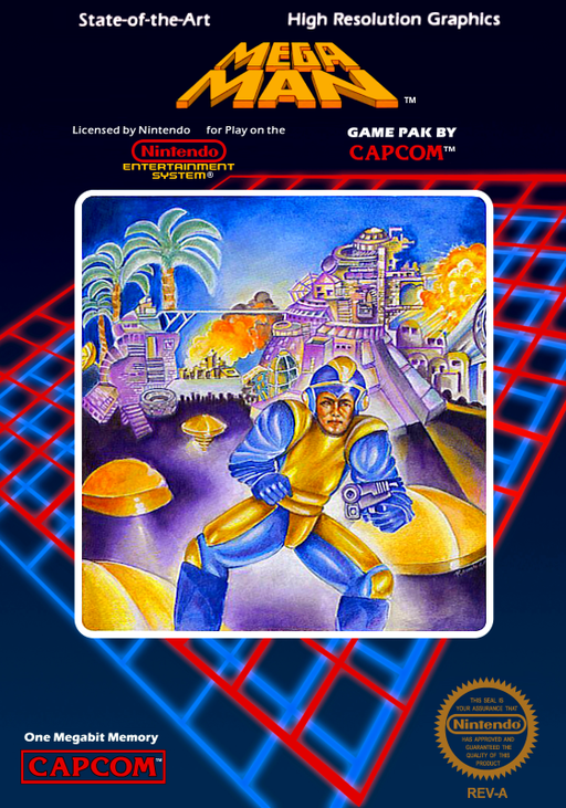 Mega Man (USA) box art